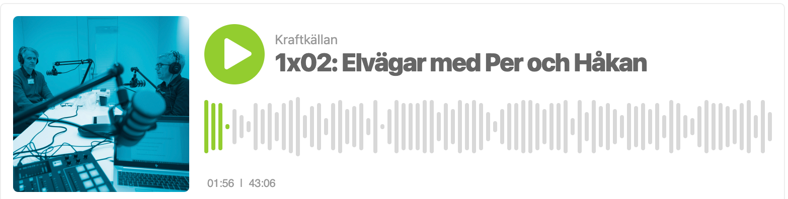 Podd om elvägar